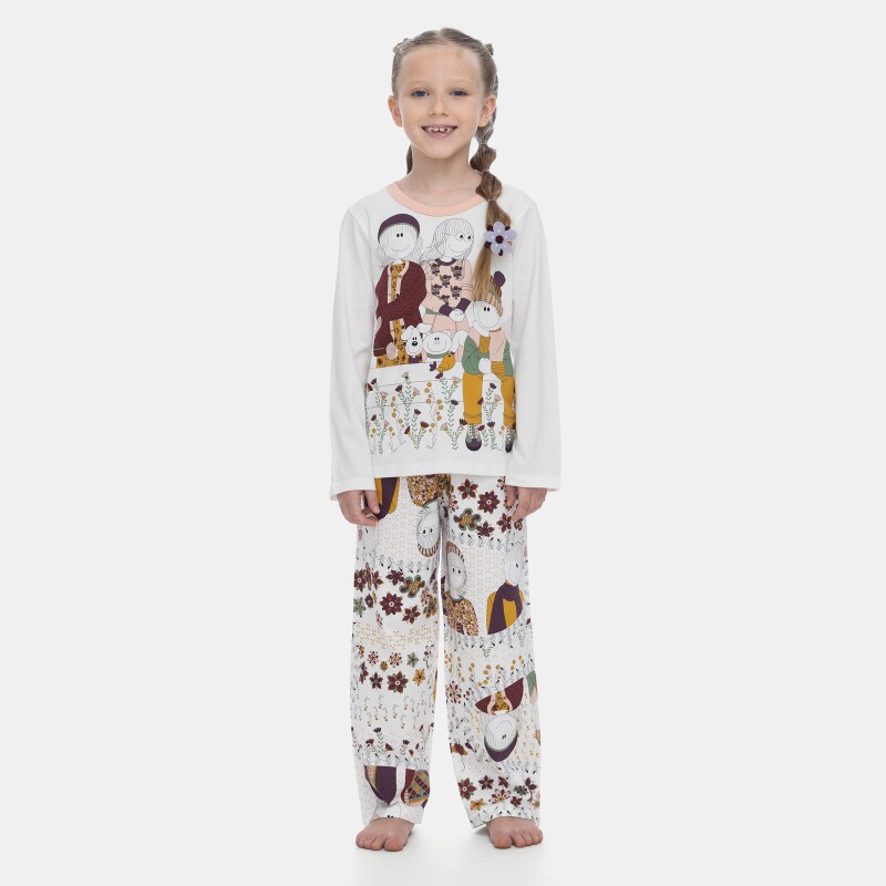 Pijama Manga Longa e Calça