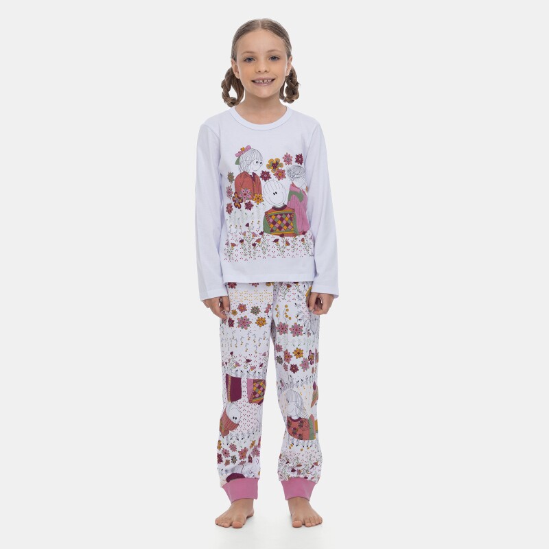 Pijama Manga Longa e Calça