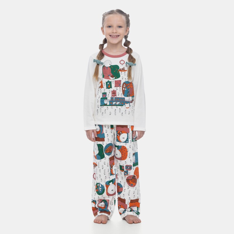 Pijama Manga Longa e Calça