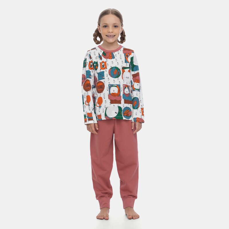 Pijama Manga Longa e Calça