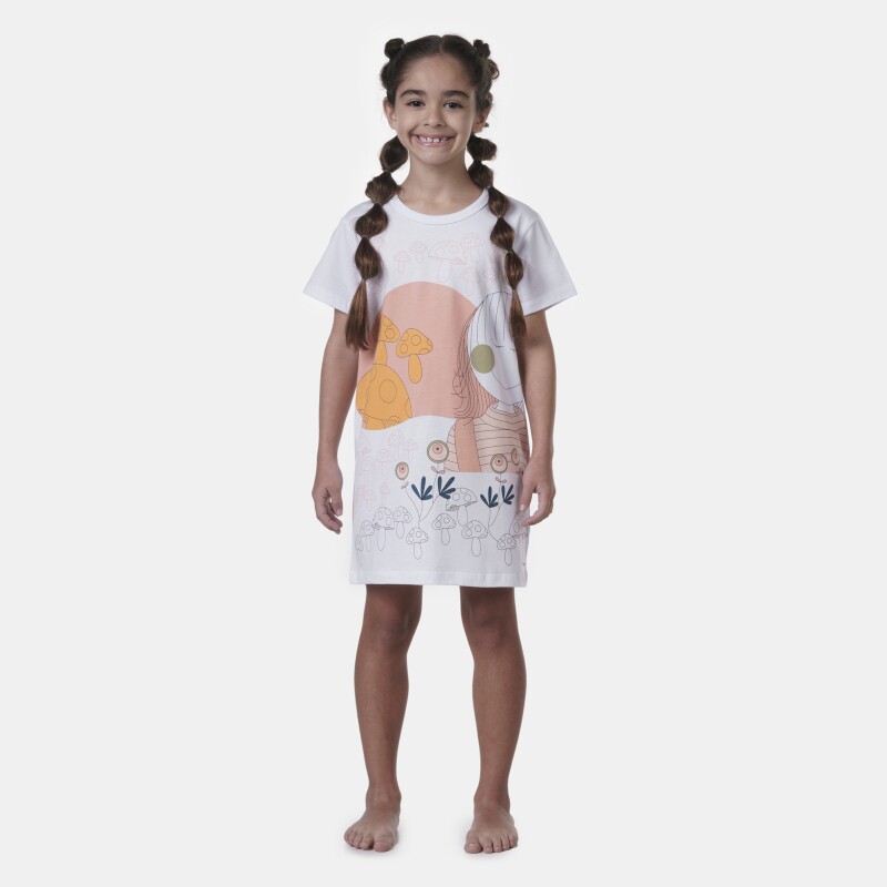 Camisão manga curta 