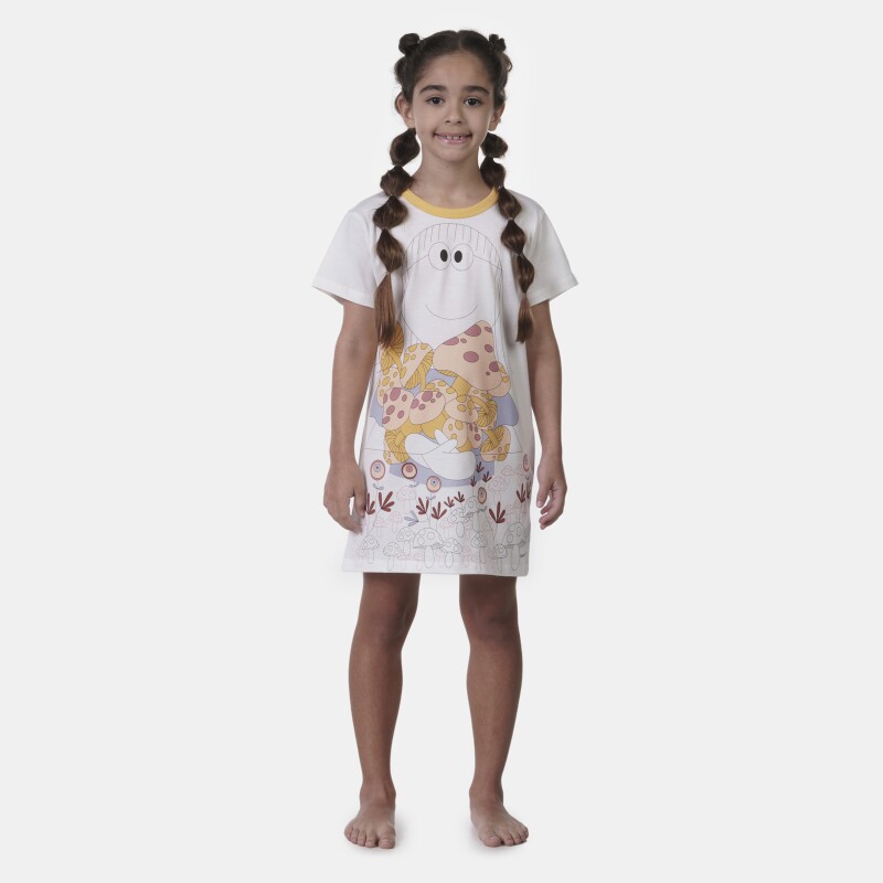 Camisão manga curta 