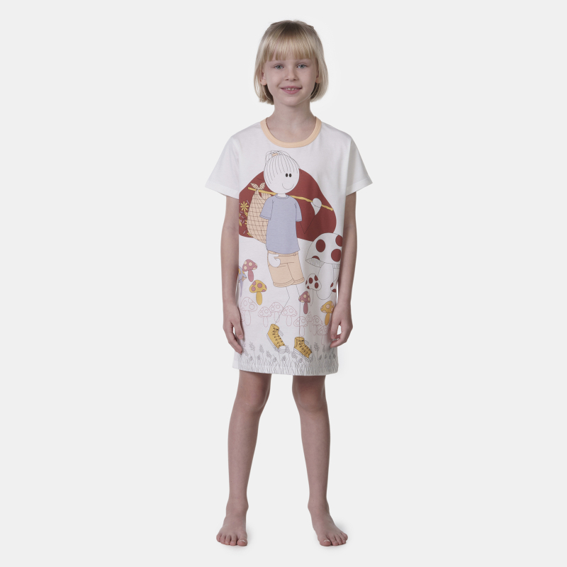 Camisão manga curta                 