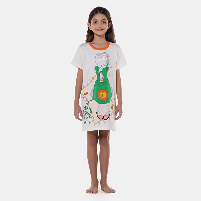 Camisão manga curta              