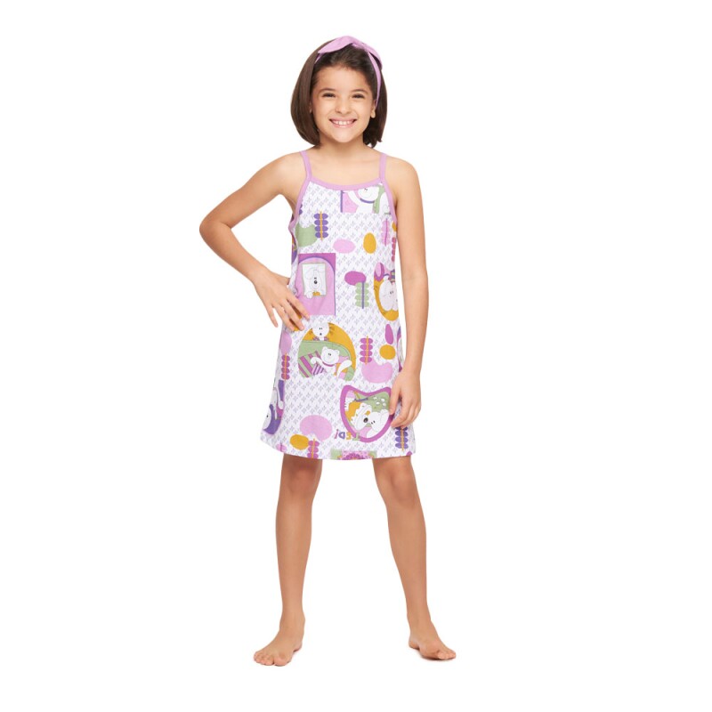 Camisola Feminino Kids Alça
