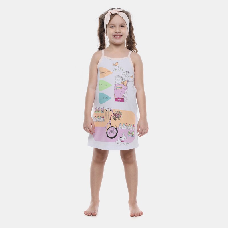 Camisola Feminina Kids Alça