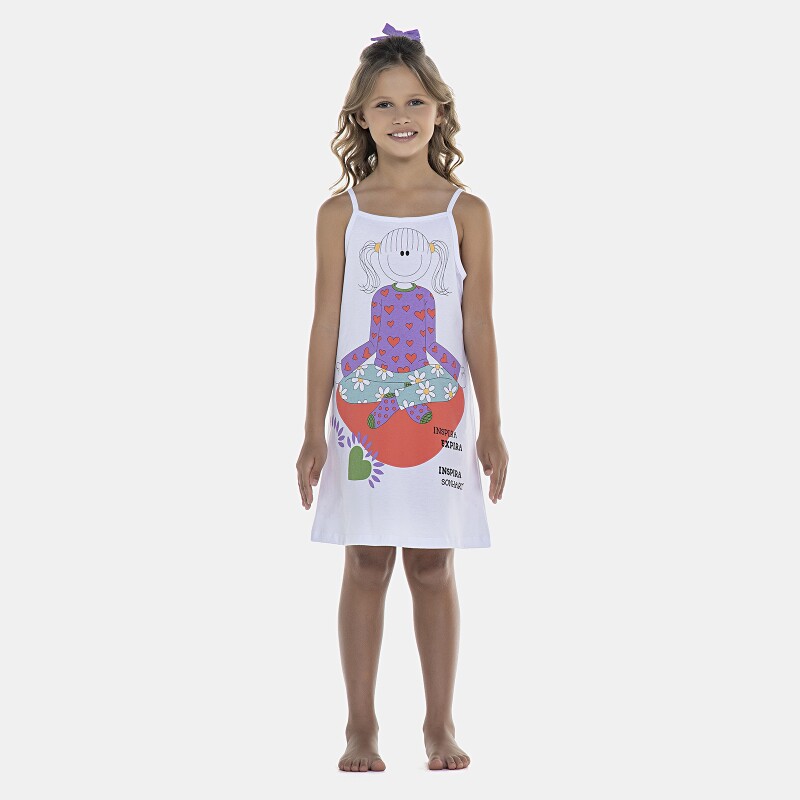 Camisola Feminina Kids Alça