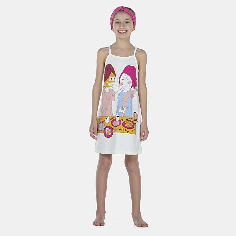 Camisola Feminina Kids Alça