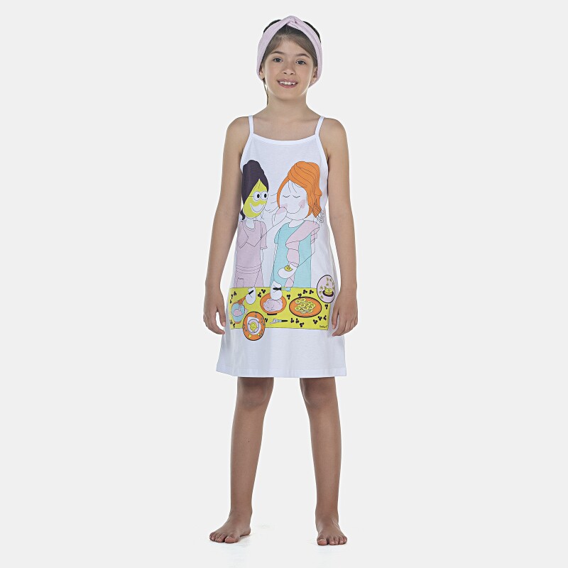Camisola Feminina Kids Alça