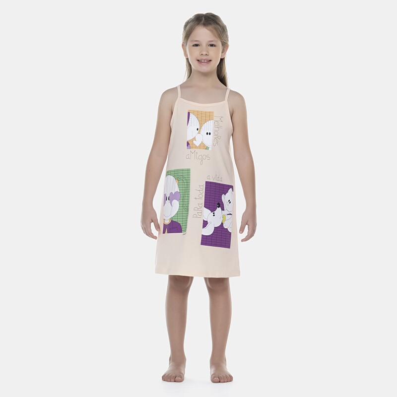 Camisola Feminina Kids Alça