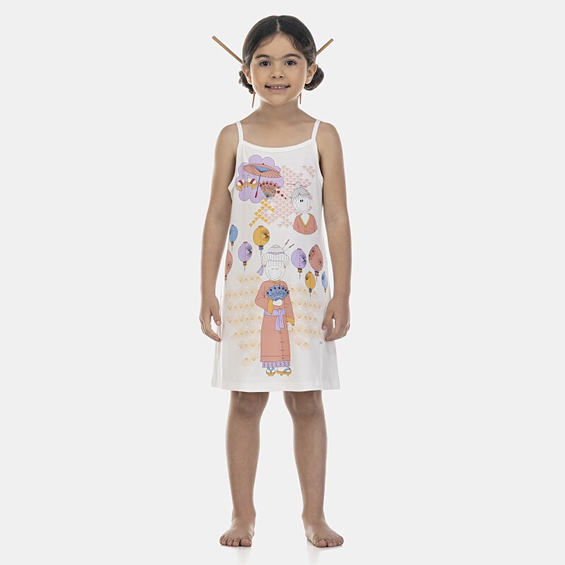 Camisola Feminina Kids Alça