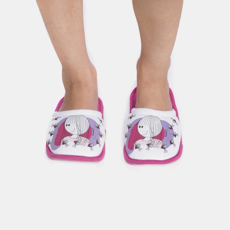 Pantufa Feminino Kids Fechada