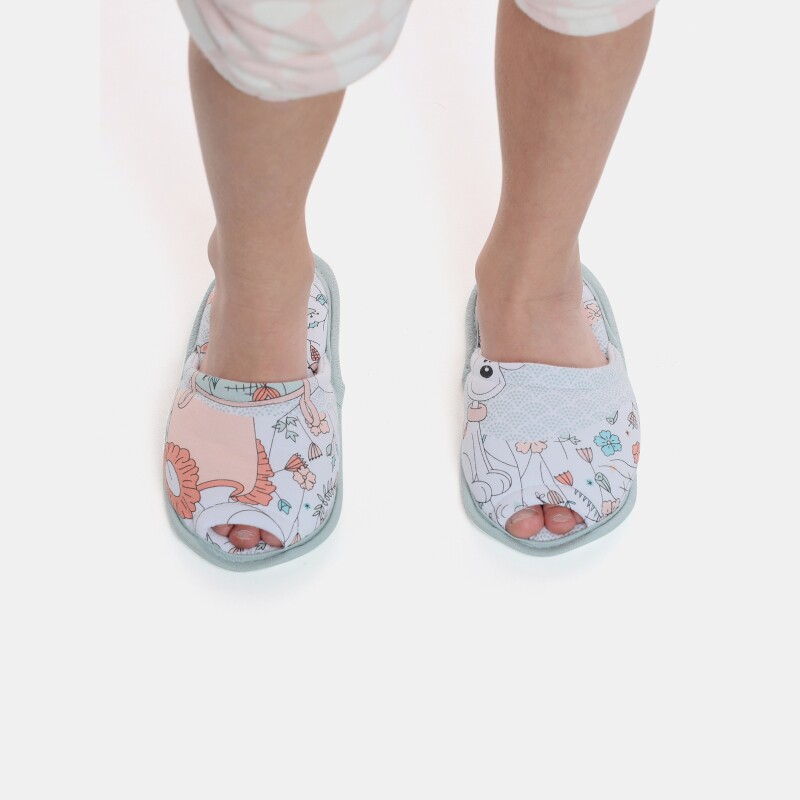 Pantufa com abertura infantil - 5 a 12 anos
