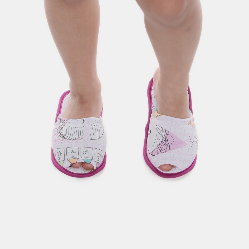 Pantufa Com Abertura Infantil - 5 a 12 anos