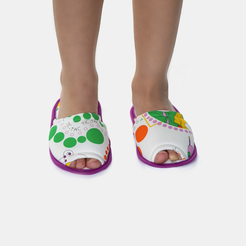 Pantufa com abertura infantil - 5 a 12 anos