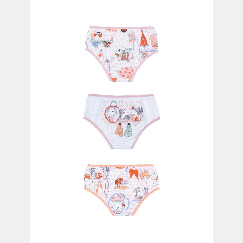 Kit Calcinha Feminino Kids