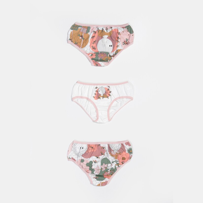 Kit Calcinha Feminino Kids