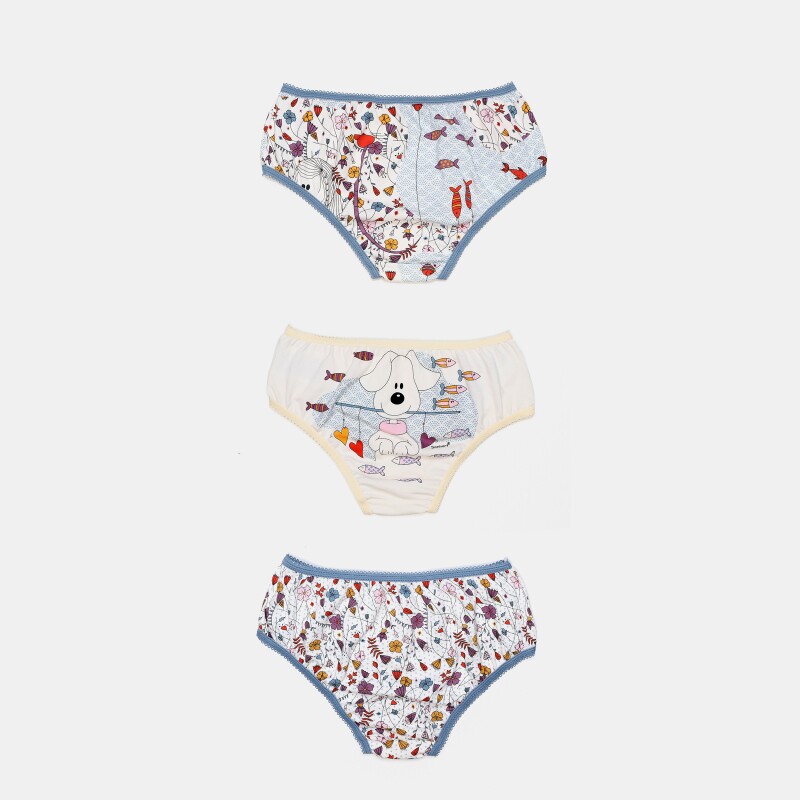 Kit Calcinha Feminino Kids