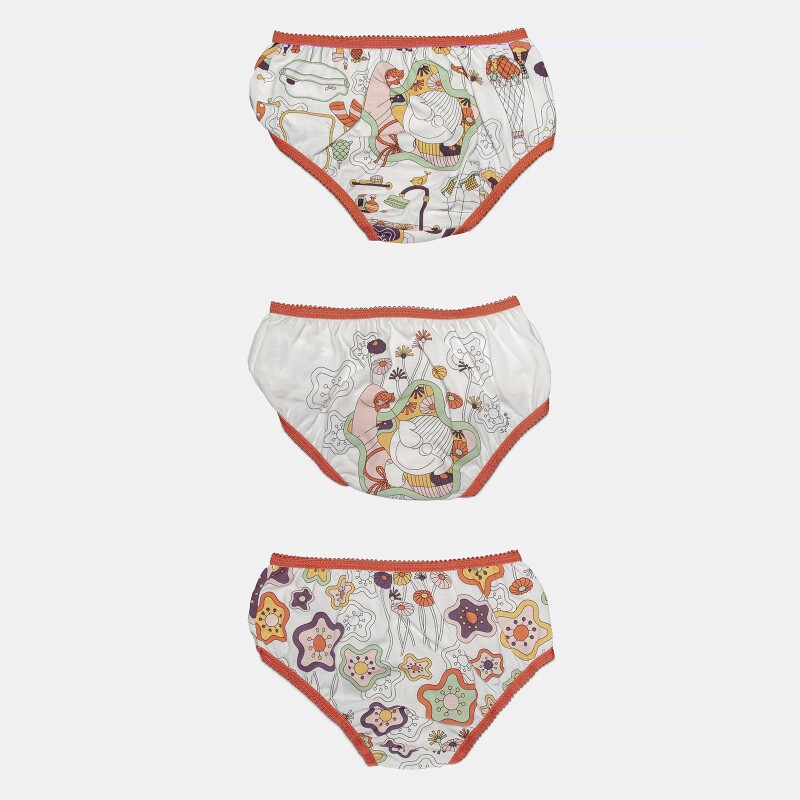 Kit Calcinha Feminino Kids