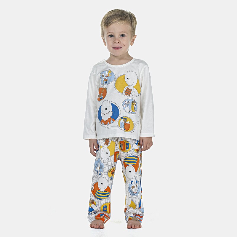 Pijama Masculino Baby Manga Longa e Calça
