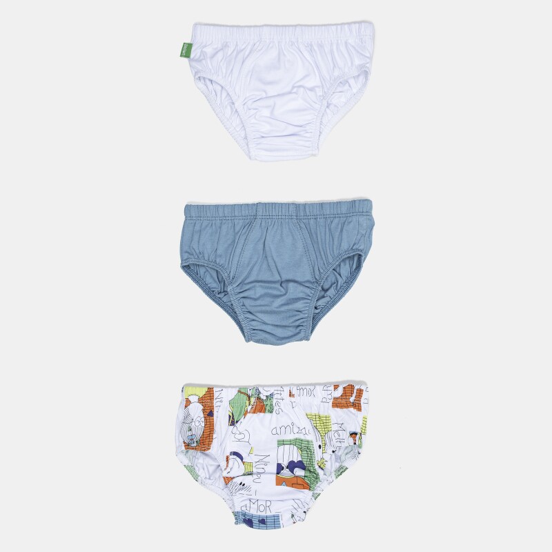 Kit Cueca Masculino Baby