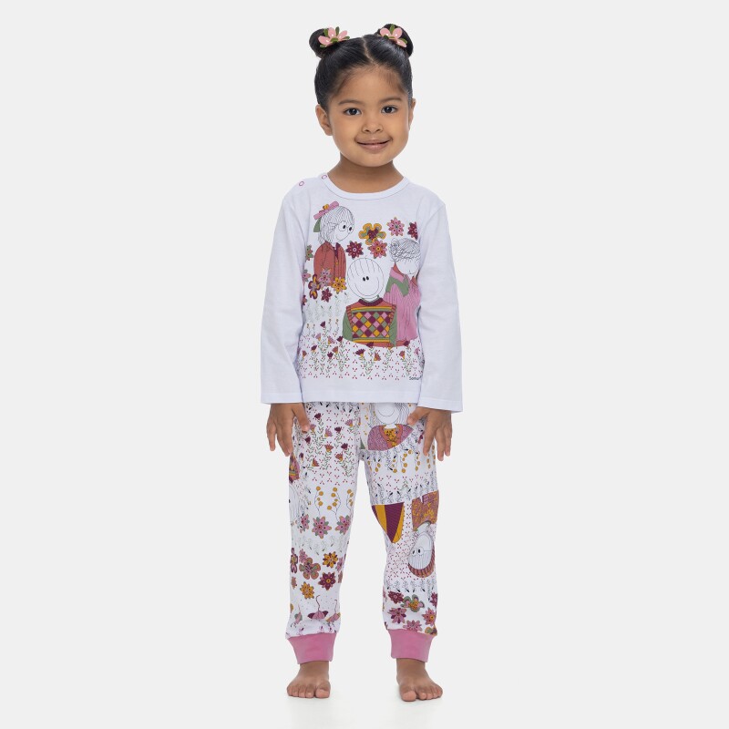 Pijama Manga Longa e Calça