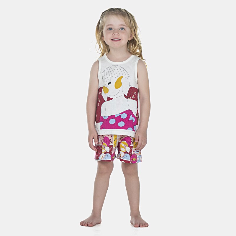Pijama Feminino Baby Regata e Short
