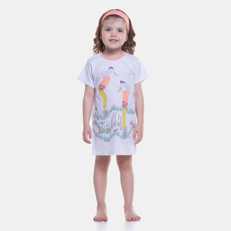 Camisão manga curta              