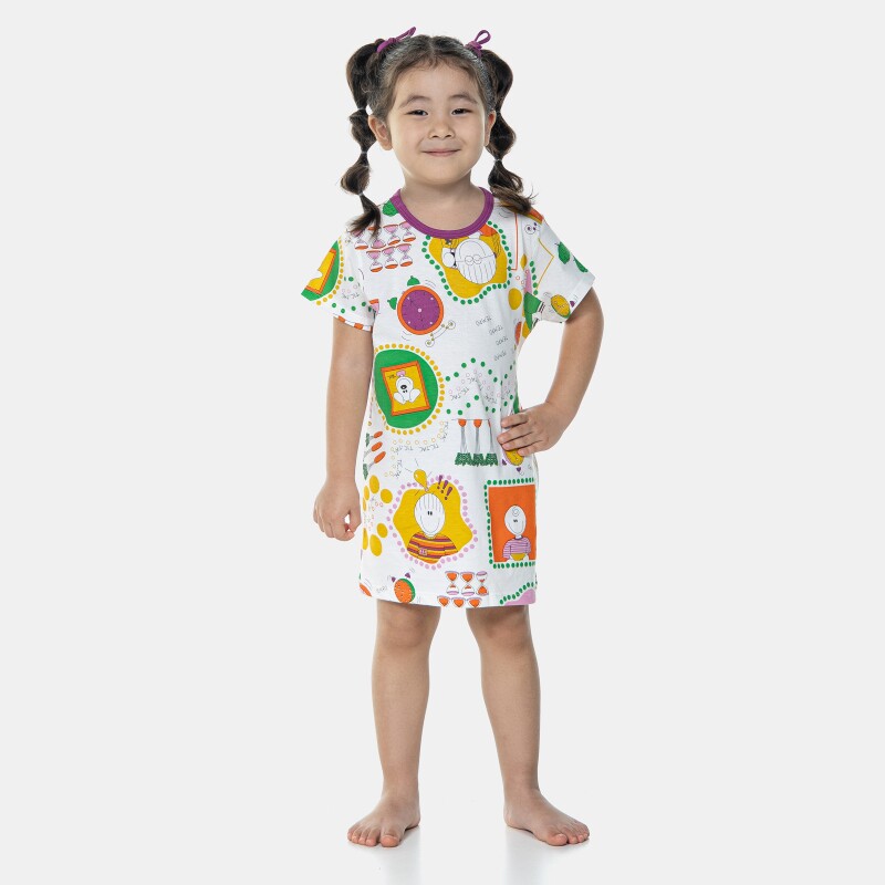 Camisão Manga Curta