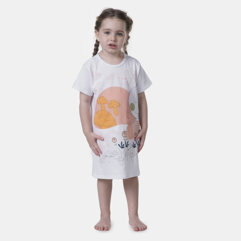 Camisão manga curta              