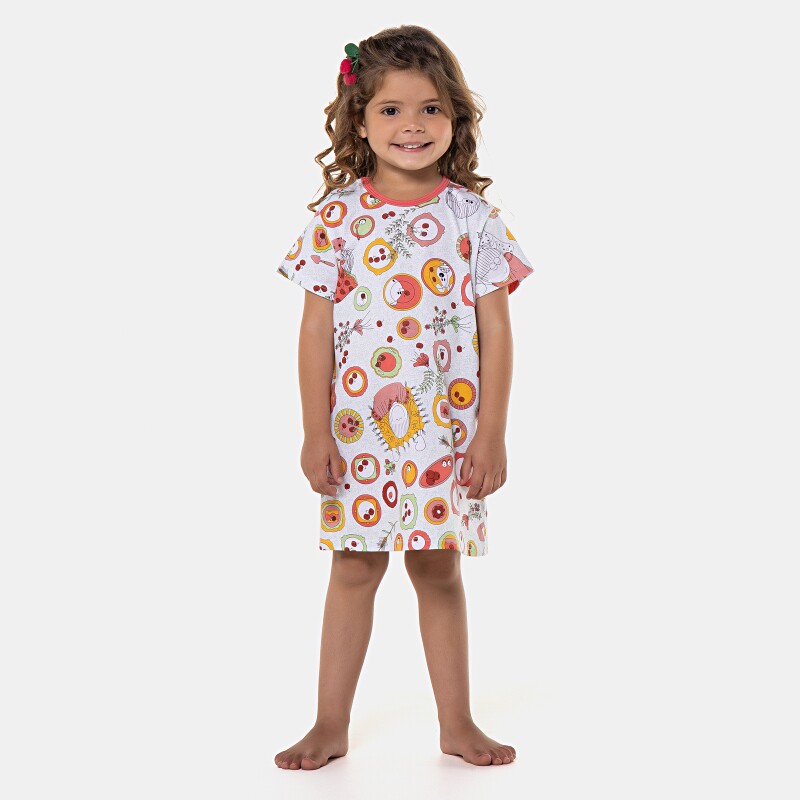 Camisão manga curta 