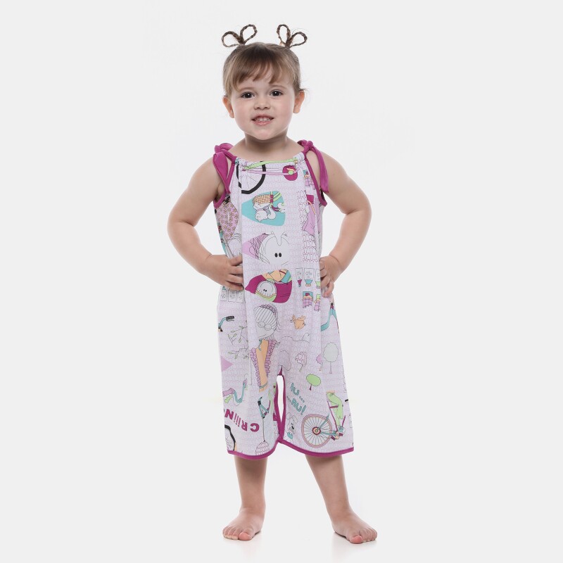 Homewear Macaquinho Alça