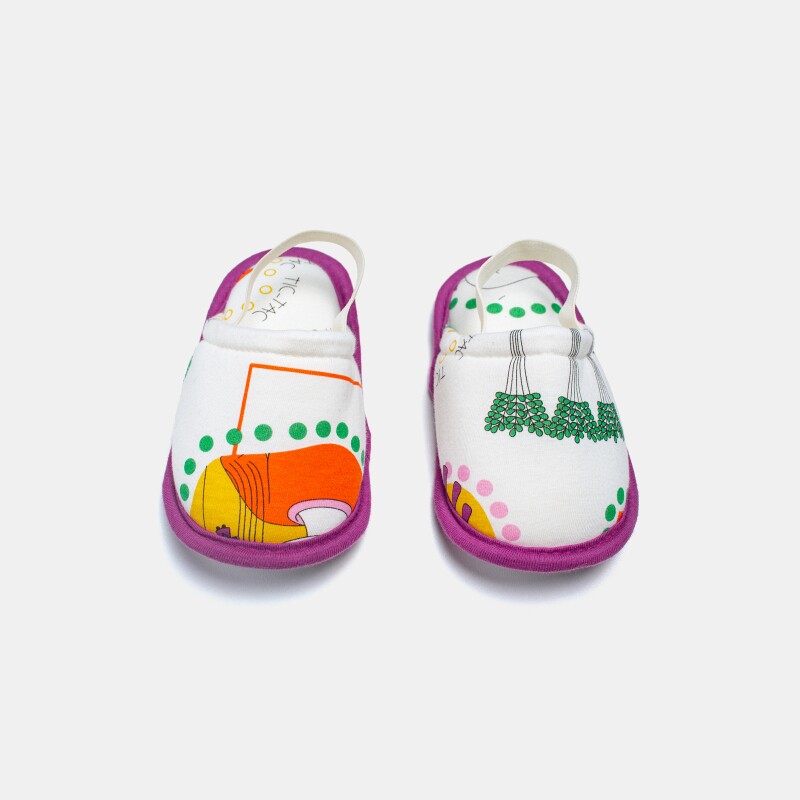 Pantufa Fechada Infantil - 1 a 4 anos