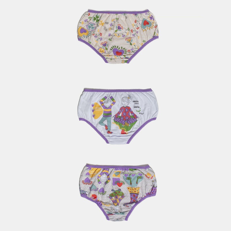 Kit Calcinha Feminino Baby