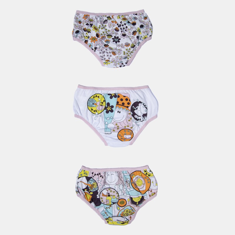 Kit Calcinha Feminino Baby