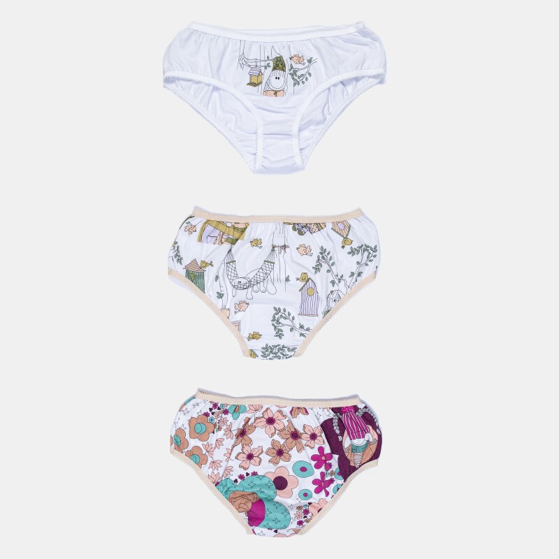 Kit Calcinha Feminina Baby