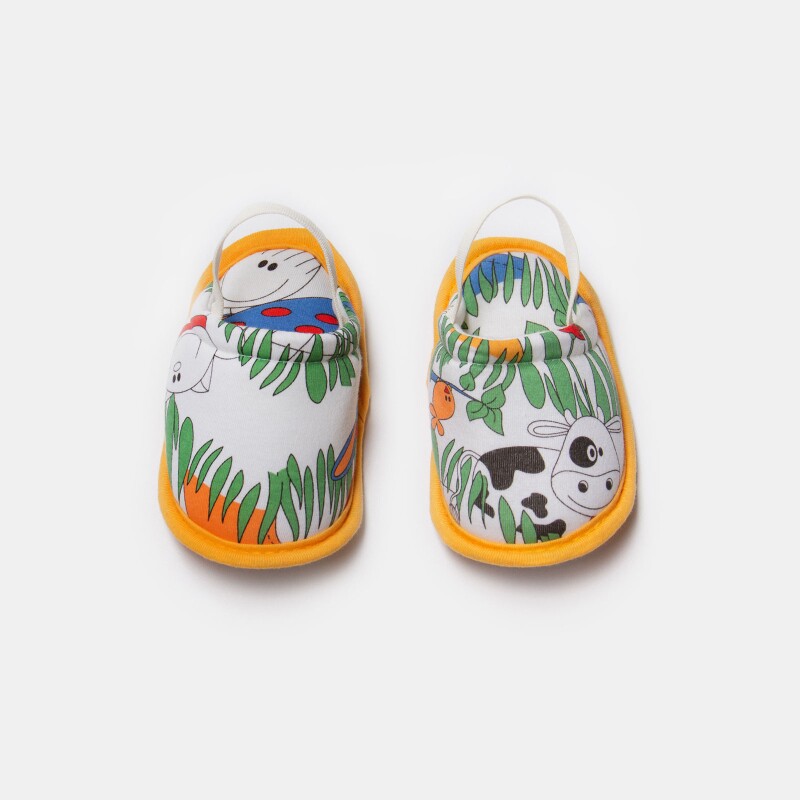 Pantufa fechada infantil - 1 a 4 anos