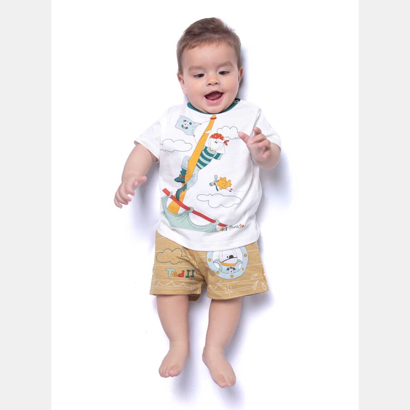 PIJAMA MANGA CURTA E SHORT