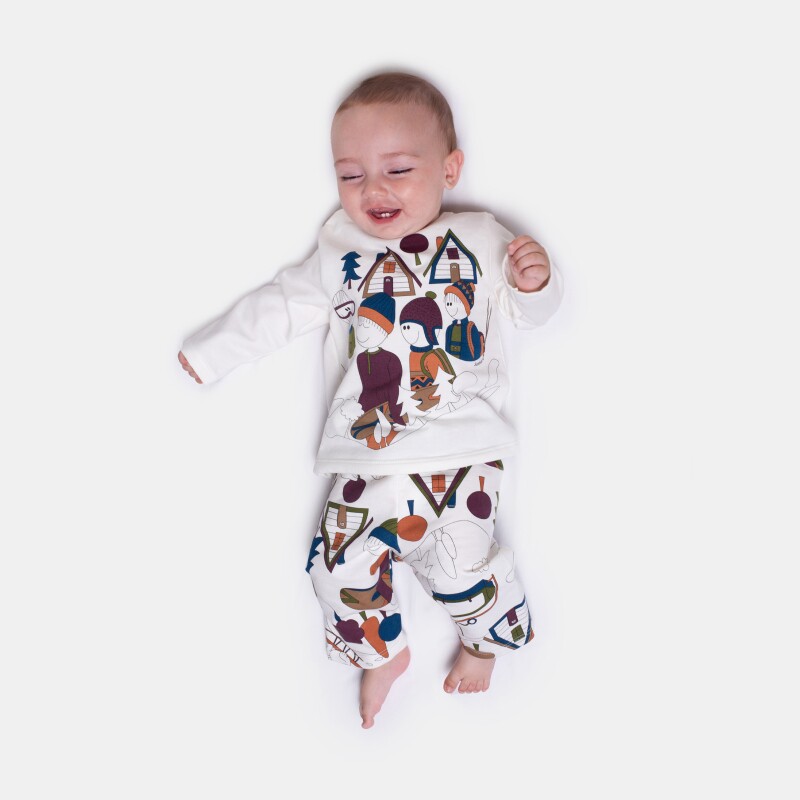 Pijama Manga Longa e Calça