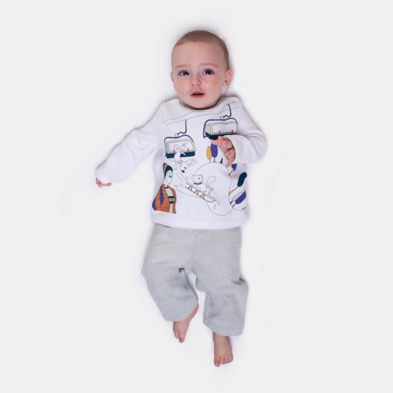 Pijama Manga Longa e Calça