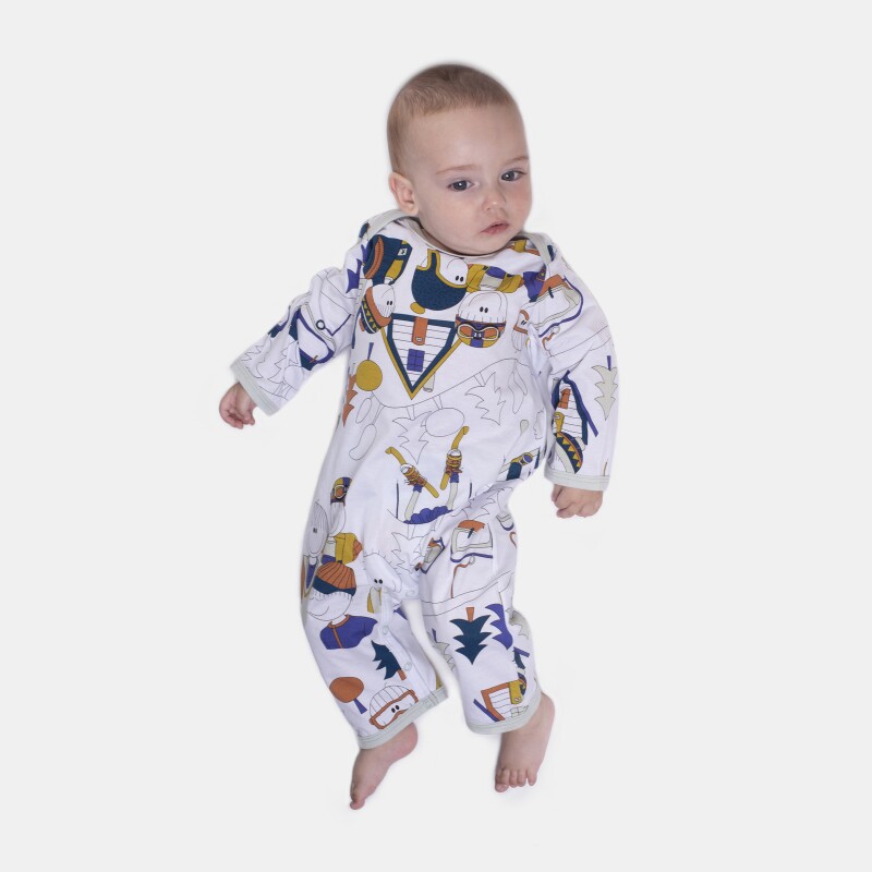 Macacão Manga Longa