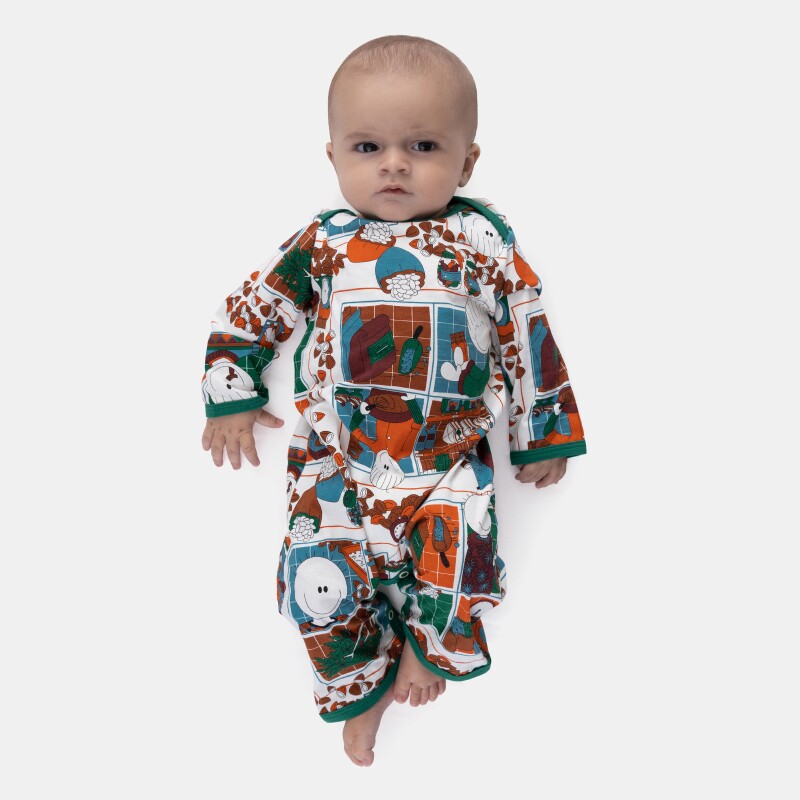 Macacão Manga Longa