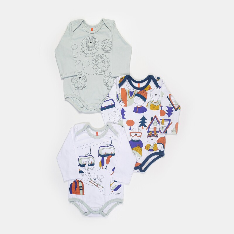 Kit Body Manga Longa