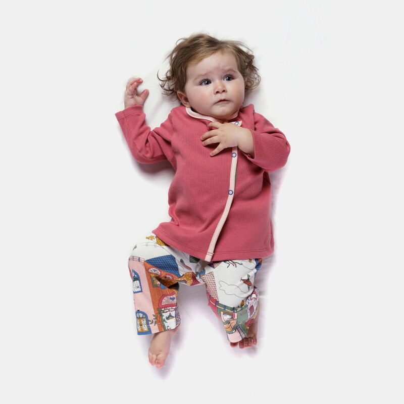 Homewear manga longa e calça