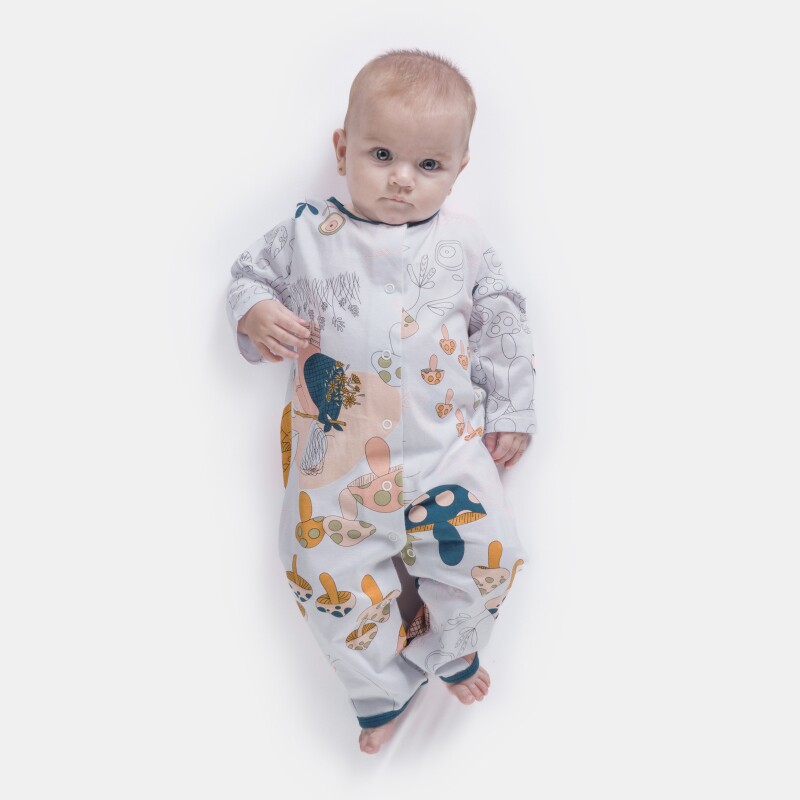 Macacão manga longa