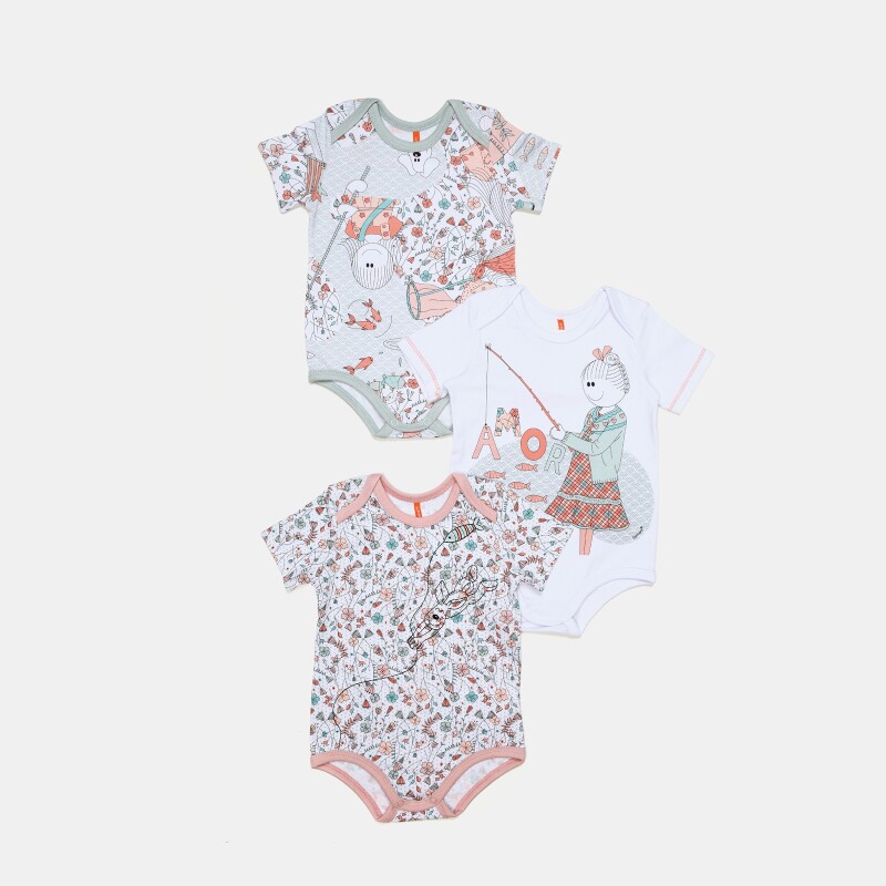 Kit body manga curta