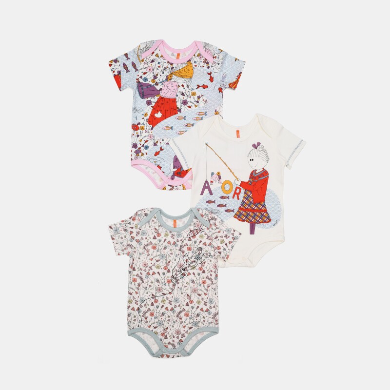 Kit body manga curta