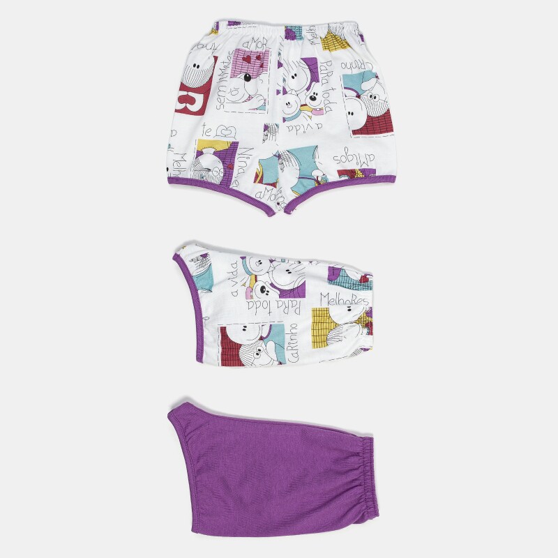 Kit Mijão Feminino Bebe Curto