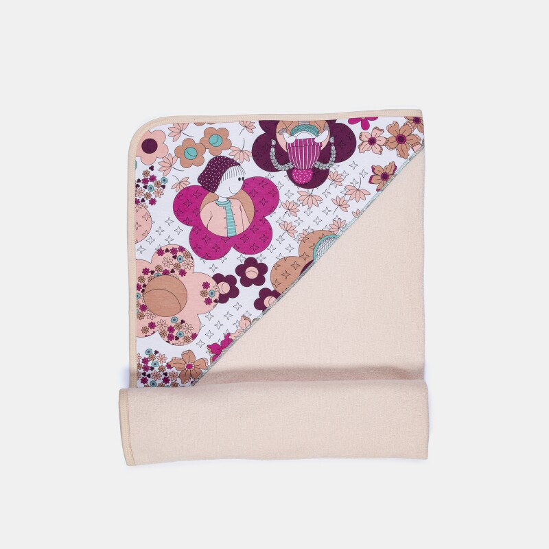 Manta Feminina Bebe Estampada Plush