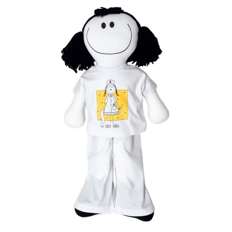 Boneca Pat Enfermeira        